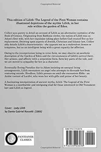 Lilith The Legend of the First Woman (Illustrated),New