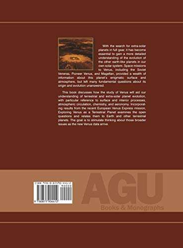Exploring Venus as a Terrestrial Planet (Geophysical Monograph Series),Used