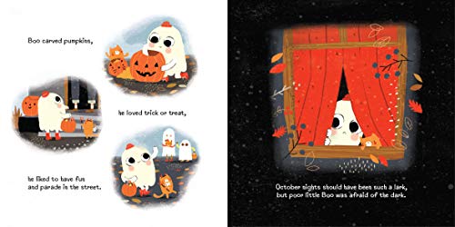 Ghost Afraid Of The Darkfollow Boo The Ghost As He Celebrates His First Halloween With All His Monster Friends And Discovers Ho