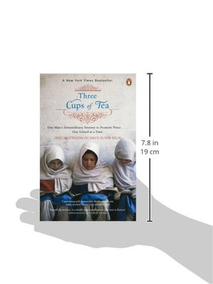 Three Cups of Tea: One Man's Extraordinary Journey to Promote Peace  One School at a Time,Used