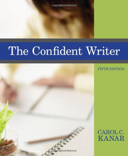 The Confident Writer,New