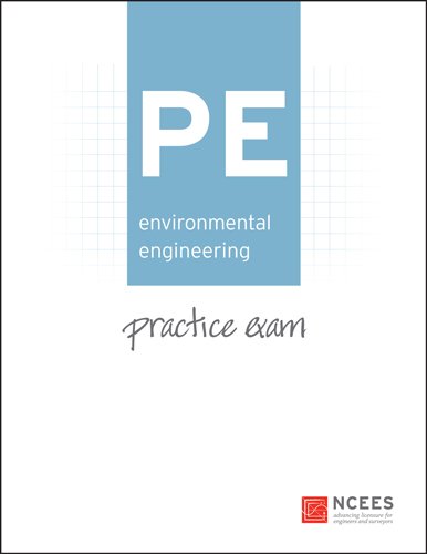 PE Environmental Engineering Practice Exam,Used