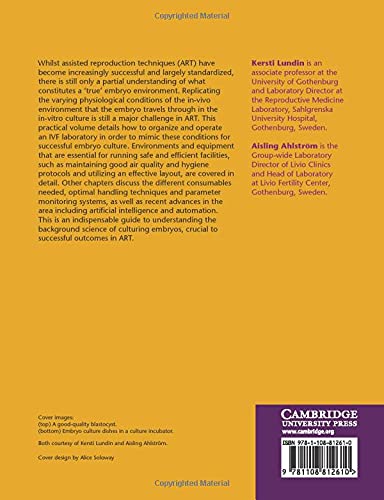 Manual of Embryo Culture in Human Assisted Reproduction (Cambridge Laboratory Manuals in Assisted Reproductive Technology),Used