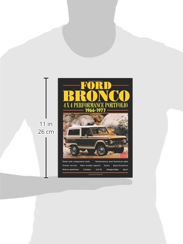 Ford Bronco 4X4 19661977 Performance Portfolio: Road Test Portfolio,Used