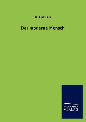 Der moderne Mensch (German Edition),Used