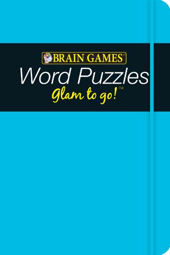 Brain Games Glam To Go! Word Puzzles (Blue Cover),New