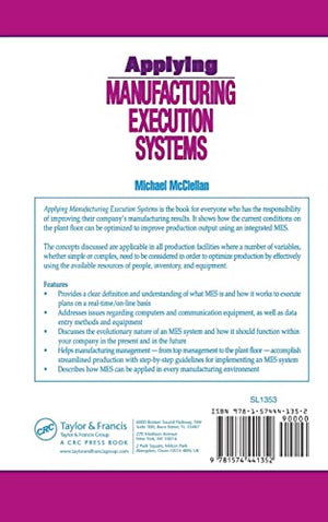 Applying Manufacturing Execution Systems (Resource Management),New