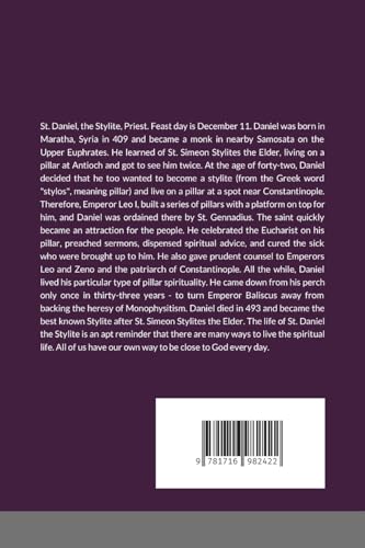 The Life of St Daniel the Stylite: Byzantine Saint,Used