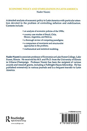 Economic Policy and Stabilization in Latin America,Used