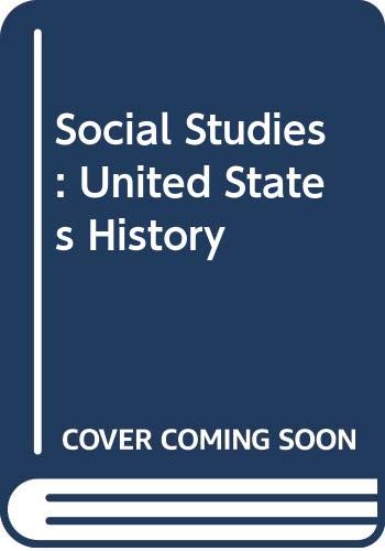 Social Studies: United States History Workbook,Used