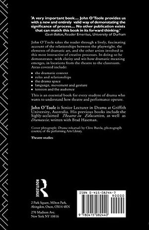 The Process of Drama: Negotiating Art and Meaning (Annual; 199192),New