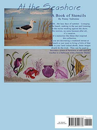 At the Seashore: A Book of Stencils,Used