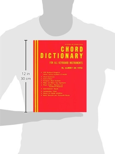 Chord Dictionary for Keyboard Instruments: Reference Book,Used