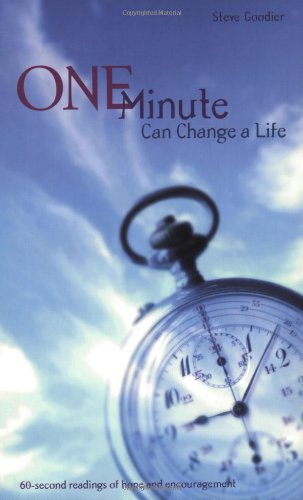 One Minute Can Change a Life,New
