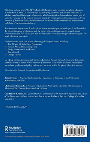 World Yearbook of Education 2016: The Global Education Industry,Used