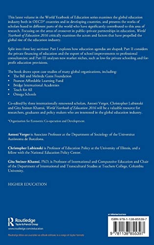 World Yearbook of Education 2016: The Global Education Industry,Used