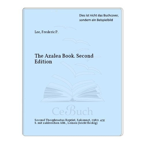 The azalea book,Used