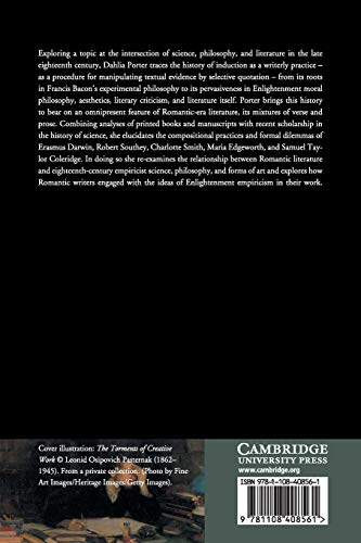 Science, Form, and the Problem of Induction in British Romanticism (Cambridge Studies in Romanticism, Series Number 120),Used