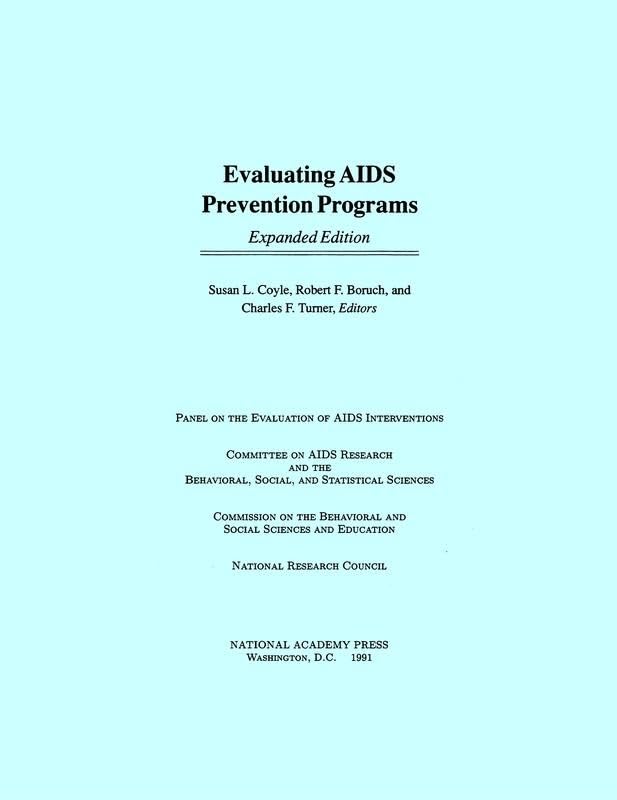 Evaluating AIDS Prevention Programs: Expanded Edition,Used