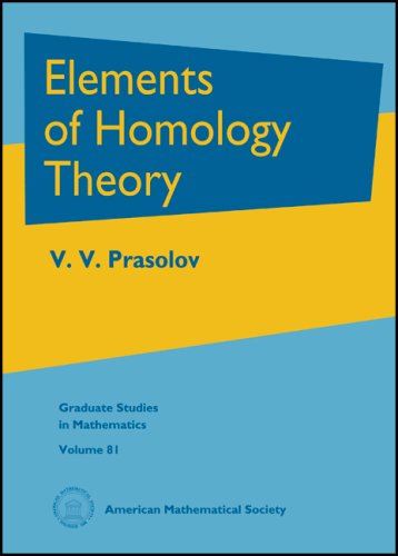 Elements Of Homology Theory (Graduate Studies In Mathematics, 81),Used