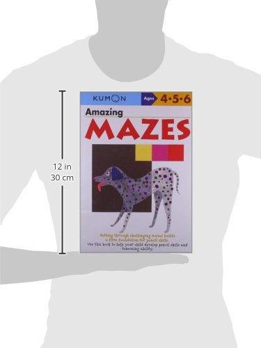 Kumon Amazing Mazes (Kumon Basic Skills Workbooks) Ages 45, kindergarten (Kumon's Practice Books),New