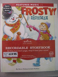 Hallmark Frosty the Snowman Recordable Book,New