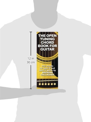 The Open Tuning Chord Book for Guitar: 312 Chords for Open D and Open G Guitar,Used