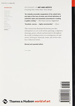 The Thames and Hudson Dictionary of Art and Artists (World of Art),Used
