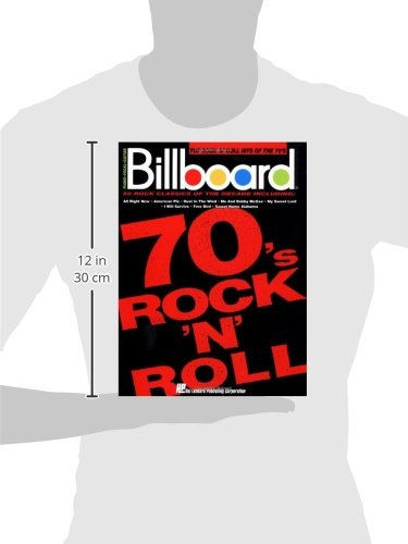 Billboard Top Rock 'n' Roll Hits Of The 70's (Piano Vocal Guitar),Used