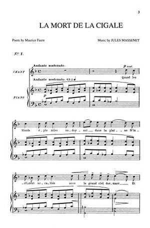 Songs, Vol 7: High Voice (French Language Edition) (Kalmus Edition, Vol 7) (French Edition),Used