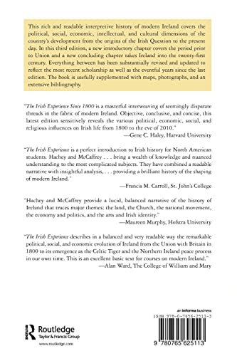 The Irish Experience Since 1800: A Concise History,Used