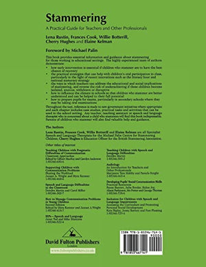 Stammering (Resource Materials for Teachers),Used