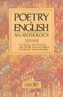 Poetry in English: An Anthology,New