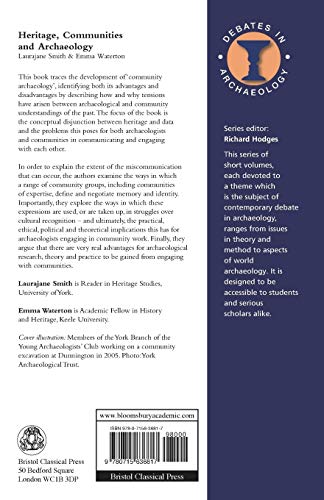 Heritage, Communities and Archaeology (Debates in Archaeology),Used