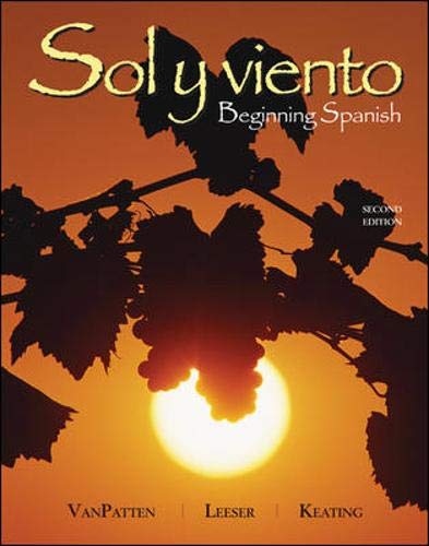 Sol y viento: Beginning Spanish,Used