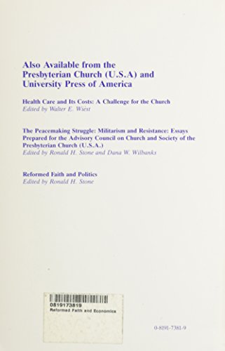 Reformed Faith and Economics (Science),Used