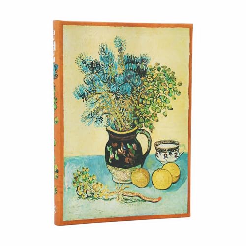Van GoghS Still Life Midi Unlined Hardcover Journal, 144Pg, 120Gsm, The Barnes Collection By Paperblanks (Van GoghS Still Li