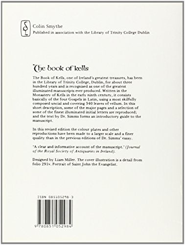 Book Of Kells: A Selection Of Pages Reproduced With Description,New