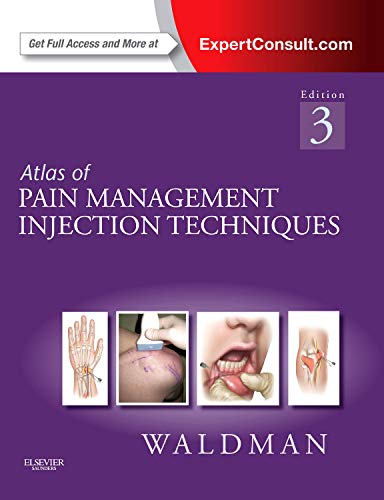 Atlas of Pain Management Injection Techniques: Expert Consult  Online and Print,Used
