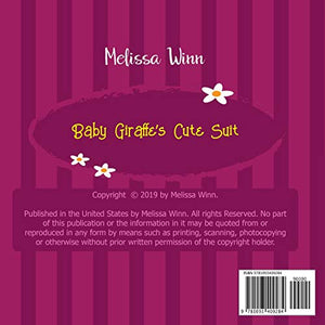 Baby Giraffes Cute Suit: A New Adventure with the Potty Zoo Characters. A Little Poem for Toddlers who are Learning the Colors. ,Used