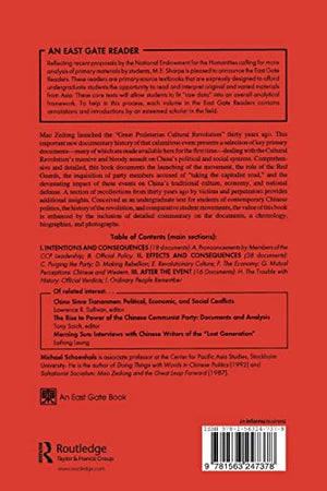 China's Cultural Revolution, 196669: Not a Dinner Party (East Gate Reader),Used