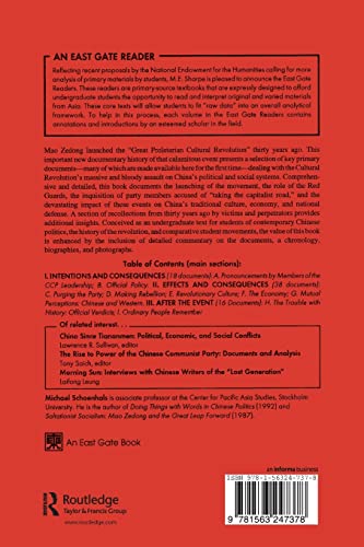 China's Cultural Revolution, 196669: Not a Dinner Party (East Gate Reader),Used