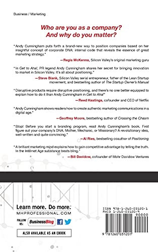 Get to Aha!: Discover Your Positioning DNA and Dominate Your Competition,Used
