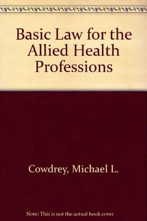 Basic law for the allied health professions,Used