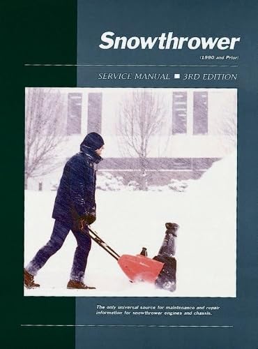 Snowthrower Service Ed 3,Used