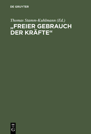 Freier Gebrauch der Krfte': Eine Bestandsaufnahme der HardenbergForschung (German Edition),Used