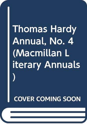 Thomas Hardy Annual, No. 4,Used