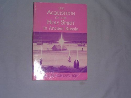 The Acquisition of the Holy Spirit in Ancient Russia,Used