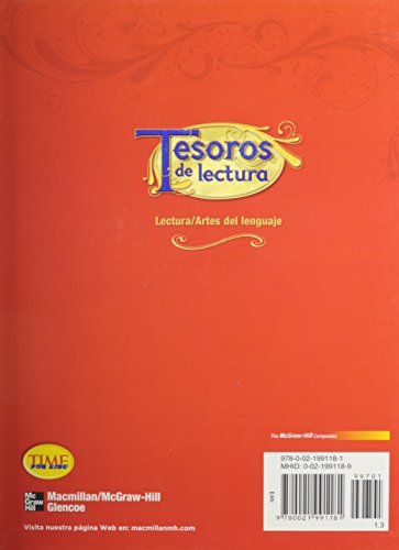 Tesoros De Lectura, A Spanish Reading/Language Arts Program, Grade 1 Student Book, Book 3 (Elementary Reading Treasures) (Spanis,Used