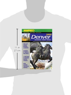 Mapsco Denver Regional Street Atlas,Used